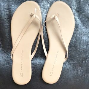 Lauren  Conrad tan size 10 sandals women’s